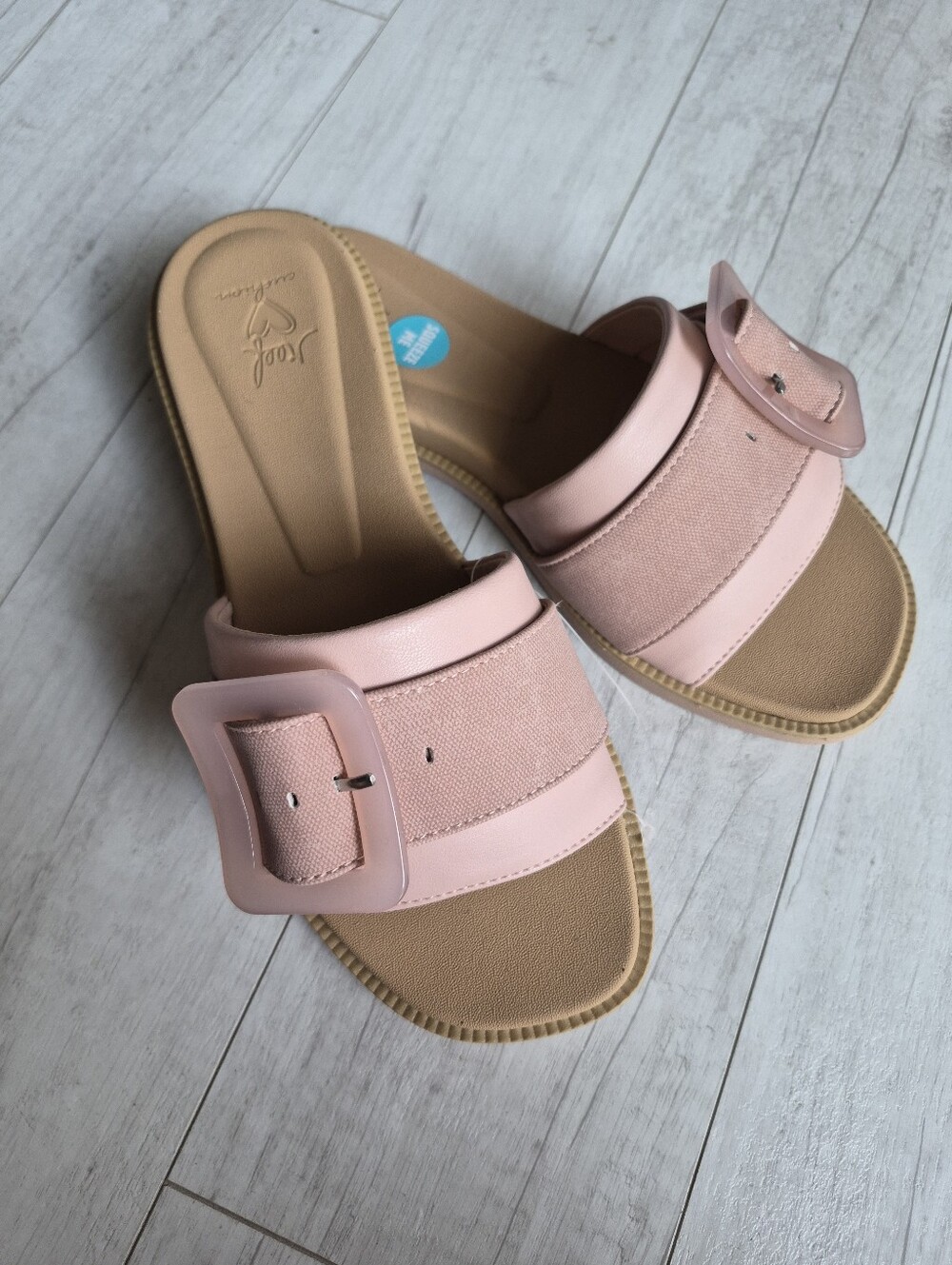 REEF NEW Lana Buckle Slide Sandals